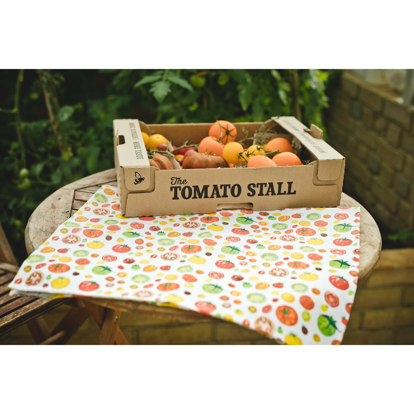 Tomato Print Tea Towel 